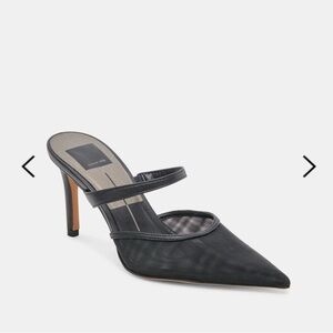 Dolce Vita Onyx Mesh Katik Heels— sz 8.5W